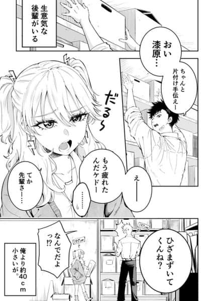 Teishinchou na Gal to Koushinchou na Doji Otoko