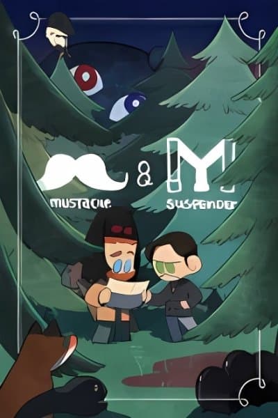 Mustache & Suspender