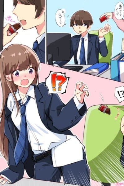 The Salaryman Who Ended Up TS-ing Because of an obligation choco