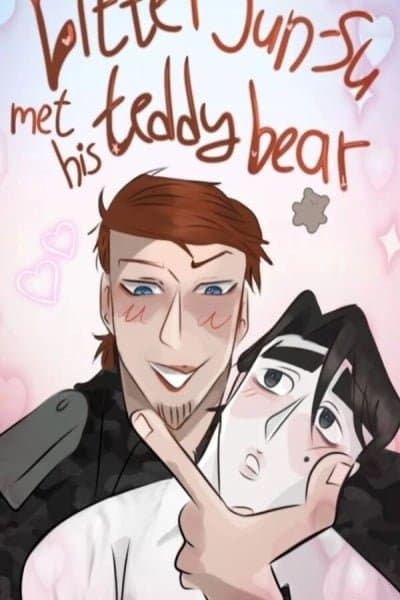 Little Jun-su met his teddy bear