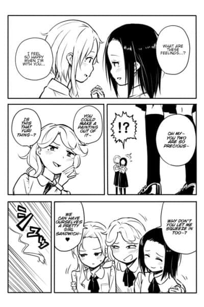 Those Who Try To Squeeze Their Way Inbetween Yuri