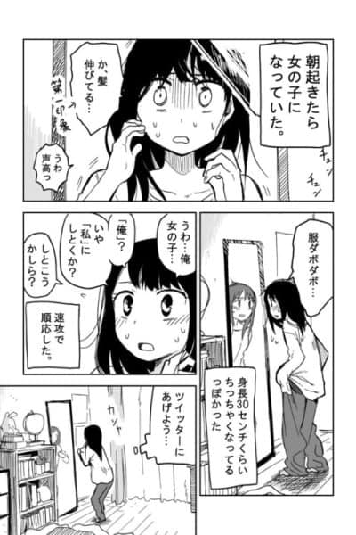 Asaokitara Onnanoko ni Natte ita.